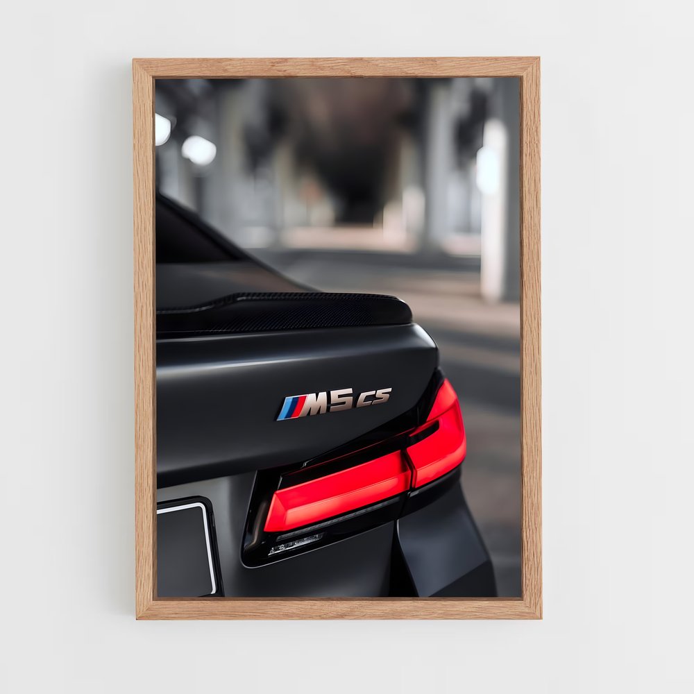 Poster Carbon M6 – affiche BMW (vue 4)